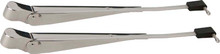 Kentrol 30545 - Jeep YJ Windshield Wiper Arms Pair 87-95 Wrangler TJ Polished Silver