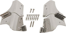 Kentrol 30477 - Jeep TJ Windshield Hinge Pair 97-06 Wrangler TJ Polished Silver