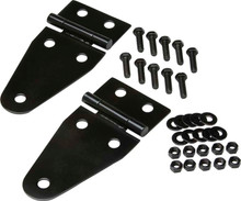 Kentrol 50402 - Jeep CJ/YJ Hood Hinge Pair 55-95 CJ and Wrangler YJ Powdercoat Black
