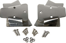 Kentrol 30542 - Jeep TJ Mirror Relocation Bracket Pair 03-06 Wrangler TJ Polished Silver