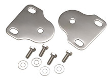 Kentrol 30408 - Jeep CJ/YJ Interior Windshield Brackets Pair 76-95 CJ and Wrangler YJ Polished Silver