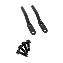 Kentrol 50549 - Jeep CJ/YJ Door Strap Pins Pair 76-95 CJ and Wrangler YJ Powdercoat Black