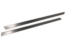 Kentrol 50414 - Jeep CJ7 Rocker Guards for 76-86 CJ7 Black Powdercoat Stainless