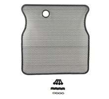 Kentrol 50410 - Jeep CJ Bug Shield 55-86 CJ Powdercoat Black