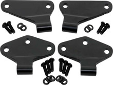 Kentrol 50580 - Jeep JK Body Door Hinge Set 4 Pieces 2 Door 07-18 Wrangler JK Powdercoat Black