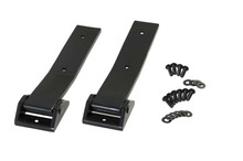 Kentrol 50578 - Jeep JK Tailgate Hinge Pair 07-18 Wrangler JK Powdercoat Black