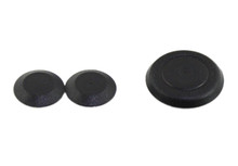 Kentrol 70004 - Jeep JK Tailgate Plug (set) 07-18 Wrangler JK Powdercoat Black