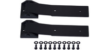 Kentrol 80578 - Jeep JK Tailgate Hinge Pair 07-18 Wrangler JK Textured Black