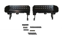Kentrol 50432 - Jeep CJ7/YJ Side Steps Pair 76-95 CJ7 Wrangler YJ Powdercoat Black