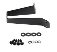 Kentrol 50460 - Jeep CJ/YJ Tailgate Tire Stop  76-95 CJ and Wrangler YJ Powdercoat Black