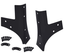 Kentrol 80574 - Jeep JK Windshield Supports Pair 07-18 Wrangler JK Textured Black