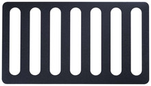 Kentrol 80583 - Jeep CJ5 Hood Vent 55-77 CJ5 Powdercoat Black