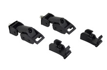 Kentrol 80705 - Jeep TJ Hood Catch Kit 97-06 Wrangler TJ Textured Black