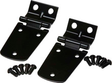 Kentrol 50476 - Jeep TJ Hood Hinge Pair 97-06 Wrangler TJ Powdercoat Black