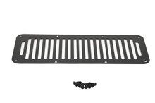 Kentrol 50458 - Jeep YJ Hood Vent 8 Holes 87-95 Wrangler TJ Powdercoat Black