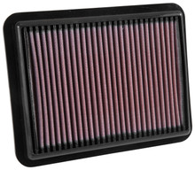 K&N 33-5038 - Replacement Panel Air Filter for 2016 Mazda 2 1.5L L4