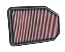 K&N 33-5023 - 07-15 Jeep Wrangler L4-2.8L DSL Replacement Drop In Air Filter