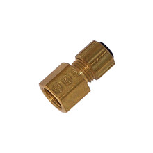 Kleinn Air Horns 51418F - Kleinn 1/4In OD Tubing 1/8In F NPT Straight Compression Fitting