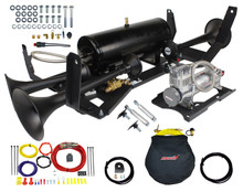 Kleinn Air Horns GM1500-734 - Kleinn 07-13 Chevrolet Silverado/ Sierra Onboard Air System w/ Model 730 Horns