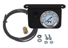 Kleinn Air Horns 1301 - Kleinn Illuminated Single Needle 160 PSI Dash Panel Gauge w/ On/Off Switch