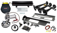 Kleinn Air Horns SDKIT17-230 - Kleinn 17-22 Ford F-250/ F-350/ F-450 Onboard Air System w/ Model 230 Horns