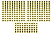 Kluhsman Racing Products KRC-8208X - Lugnut 250Pk 5/8-18 Steel Single Coated