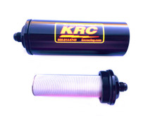 Kluhsman Racing Products KRC-4706BK - #6AN Stainless Fuel Filter