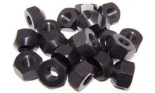 Kluhsman Racing Products KRC-8209 - Lug Nut 20pk 1/2-20 Alum Sng Angle Black