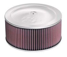 K&N 60-1190 - Custom Round Filter 5-1/8in FLG / 11in Dia / 6-1/4in H