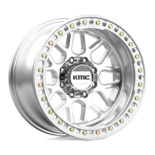 KMC KM23521080548N - Km235 Grenade Crawl Beadlock 20X10 Machined