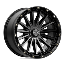 KMC KM10229035400 - Km102 Signal 20X9 Satin Black With Gray Tint
