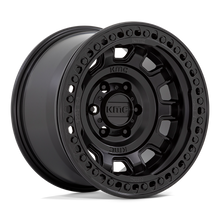 KMC KM23679050738N - Km236 Tank Beadlock 17X9 Satin Black