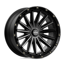 KMC KM10229067400 - Km102 Signal 20X9 Satin Black With Gray Tint