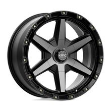 KMC KM10129067418 - Km101 Tempo 20X9 Satin Black With Gray Tint