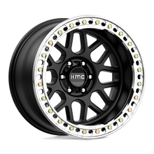 KMC KM23521060748N - Km235 Grenade Crawl Beadlock 20X10 Satin Black