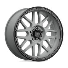 KMC KM53529050418 - Km535 Grenade Off-Road 20X9 Matte Gray Matte Black Lip