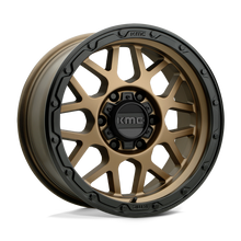KMC KM53579063612N - Km535 Grenade Off-Road 17X9 Matte Bronze Matte Black Lip
