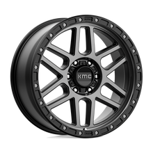 KMC KM54429068418 - Km544 Mesa 20X9 Satin Black With Gray Tint
