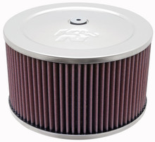K&N 60-1365 - Round Air Filter Assembly 5.125 in FLG / 9in OD / 6.375 in H w/ Vent