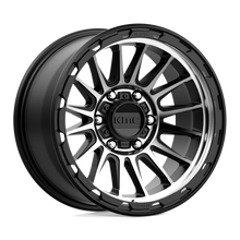 KMC KM54279068512N - Km542 Impact 17X9 Satin Black Machined