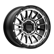 KMC KM54278568500 - Km542 Impact 17X8.5 Satin Black Machined