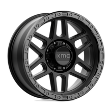 KMC KM54429080700 - Km544 Mesa 20X9 Satin Black With Gloss Black Lip