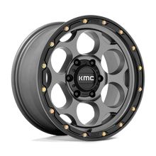 KMC KM54129063900 - Km541 Dirty Harry 20X9 Satin Gray With Black Lip