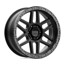 KMC KM54429068700 - Km544 Mesa 20X9 Satin Black With Gloss Black Lip