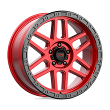 KMC KM54429058925 - Km544 Mesa 20X9 Candy Red With Black Lip