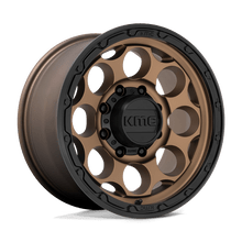KMC KM54178580600 - Km541 Dirty Harry 17X8.5 Matte Bronze With Black Lip