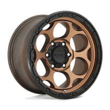 KMC KM54178568618 - Km541 Dirty Harry 17X8.5 Matte Bronze With Black Lip