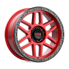 KMC KM54479068912N - Km544 Mesa 17X9 Candy Red With Black Lip