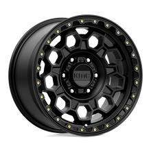 KMC KM54579063700 - Km545 Trek 17X9 Satin Black
