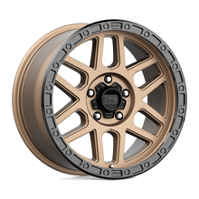 KMC KM54489058625 - Km544 Mesa 18X9 Matte Bronze With Black Lip